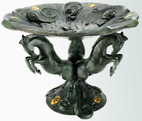DaNisha - Equine Garden (Bronze and Ceramic) Favorite Artist 