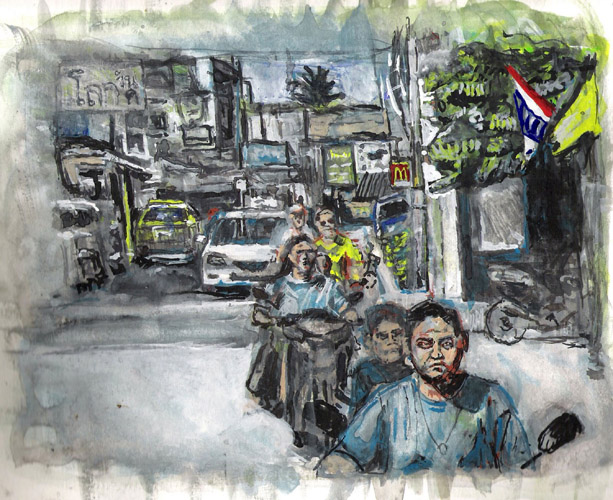 Anthony Augustin Papini - The Streets of Ko Toa World Class Artist 