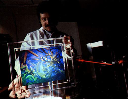 Larry Lieberman - Master Holographer And Cool Person! World Class Artist 