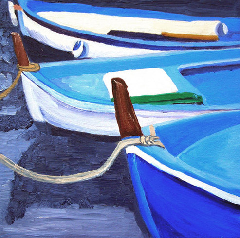 Michael Lee - Sardine Boats World Class Artist 