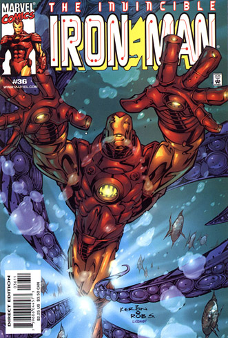 Keron Grant - Iron Man #36 World Class Artist 