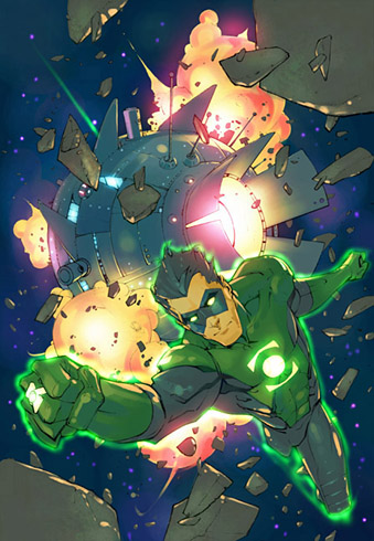 Keron Grant - Green Lantern #171 World Class Artist 