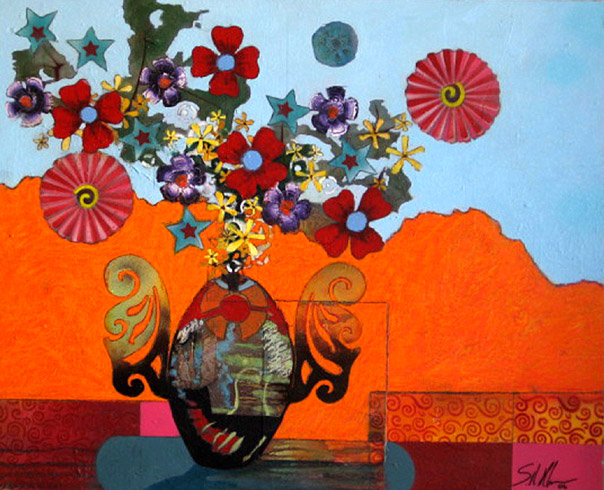 Stuart Allen Walker - Flowers #3 World Class Artist 
