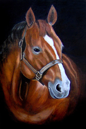 Brown Horse - Lisa Carol McNamara Favorite Artist 