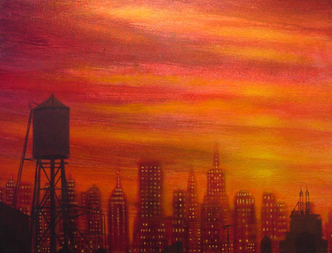 Brooklyn Towers - Allan Linder World Class Artist 