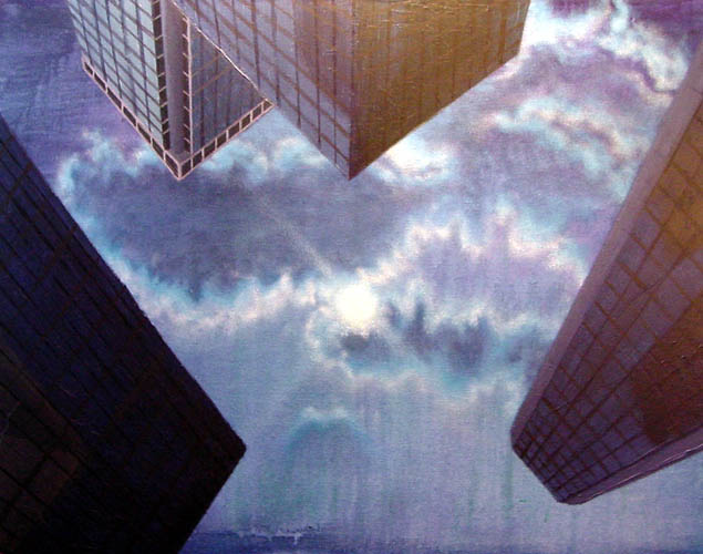 Reach For The Sky - Artist Allan Linder - Brooklyn New York World Class Artist 
