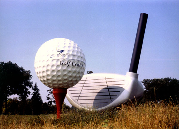 Golf Center - Commercial Sculpture By Elain O'Sullivan - California USA Favorite Artist 