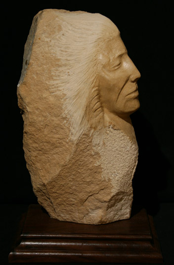 Rudolf Cavalier - Arizona Picture Stone Warrior World Class Artist 