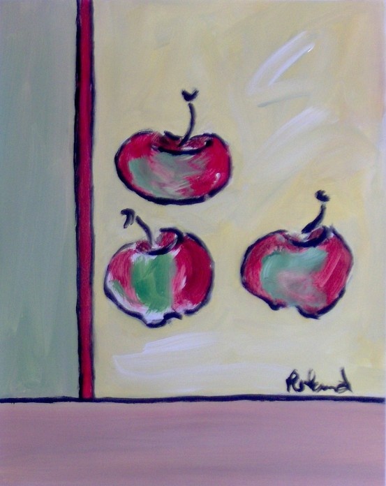 Three Apples II - Roland Heath  Favorite Artist 