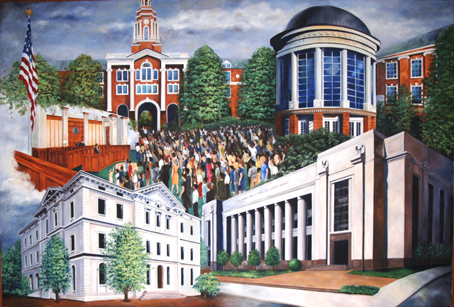 Federal Courthouse Mural 