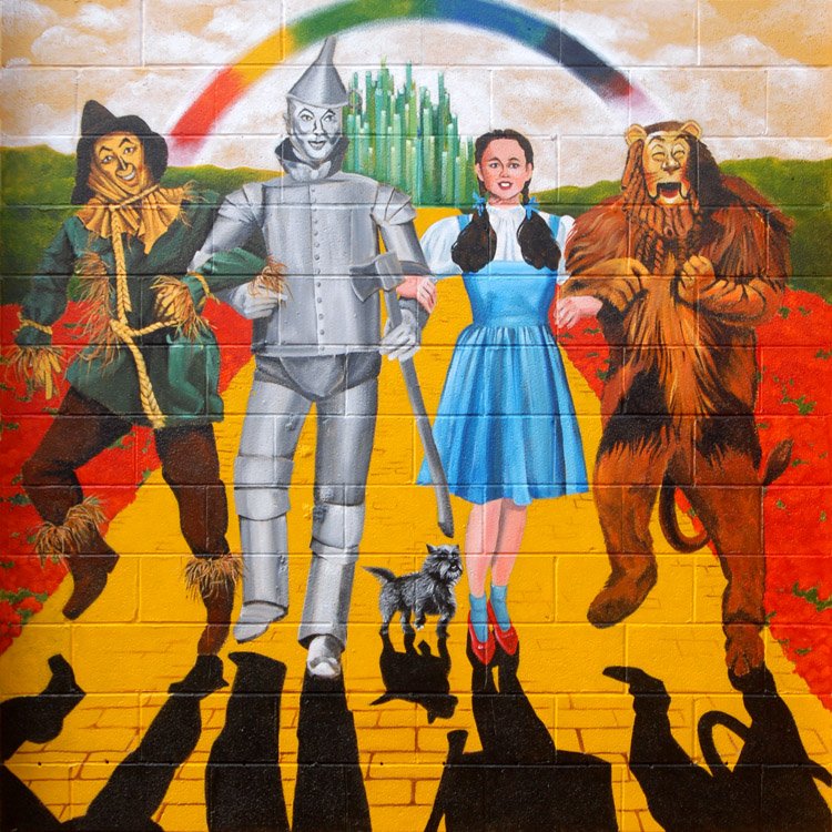 The Wizard of Oz, part of the 