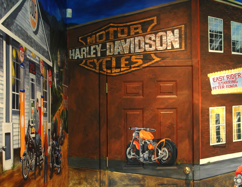 Old Harley Sign 