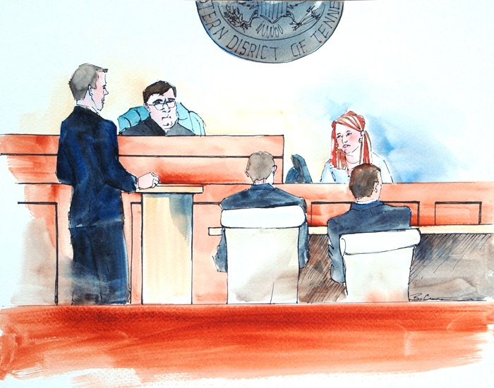 Baumgartner Trial, testimony of  his assistant 