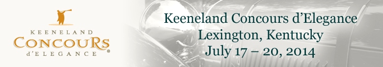 Keeneland Concours d'Elegance, 2014 